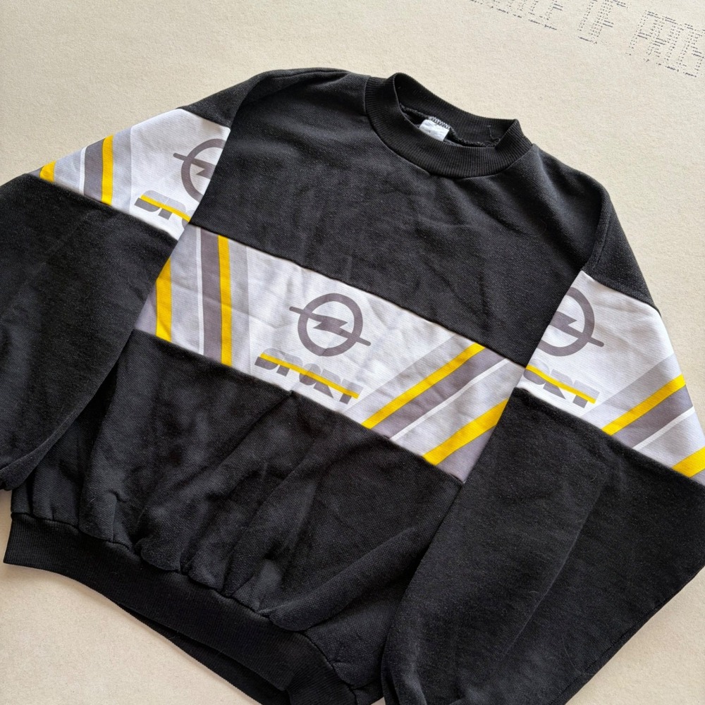 Vintage Rare 90s Surf Opel Sport Crewneck Sweatshirt